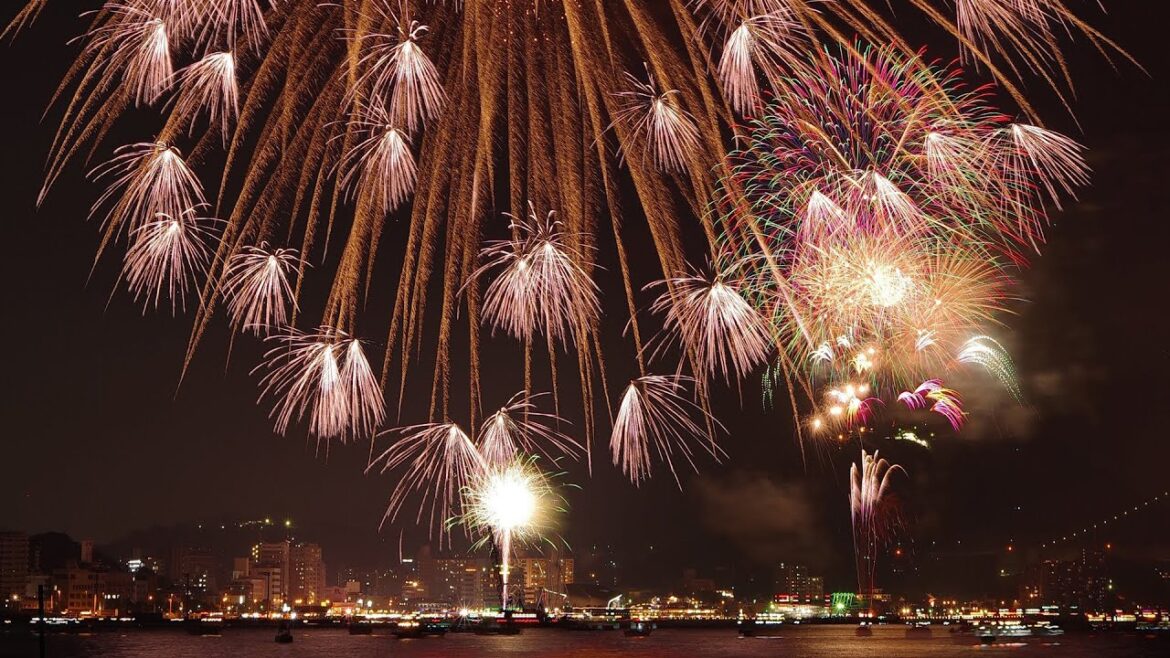 第32回 関門海峡花火大会 2016 フィナーレ(一部カット)ver.