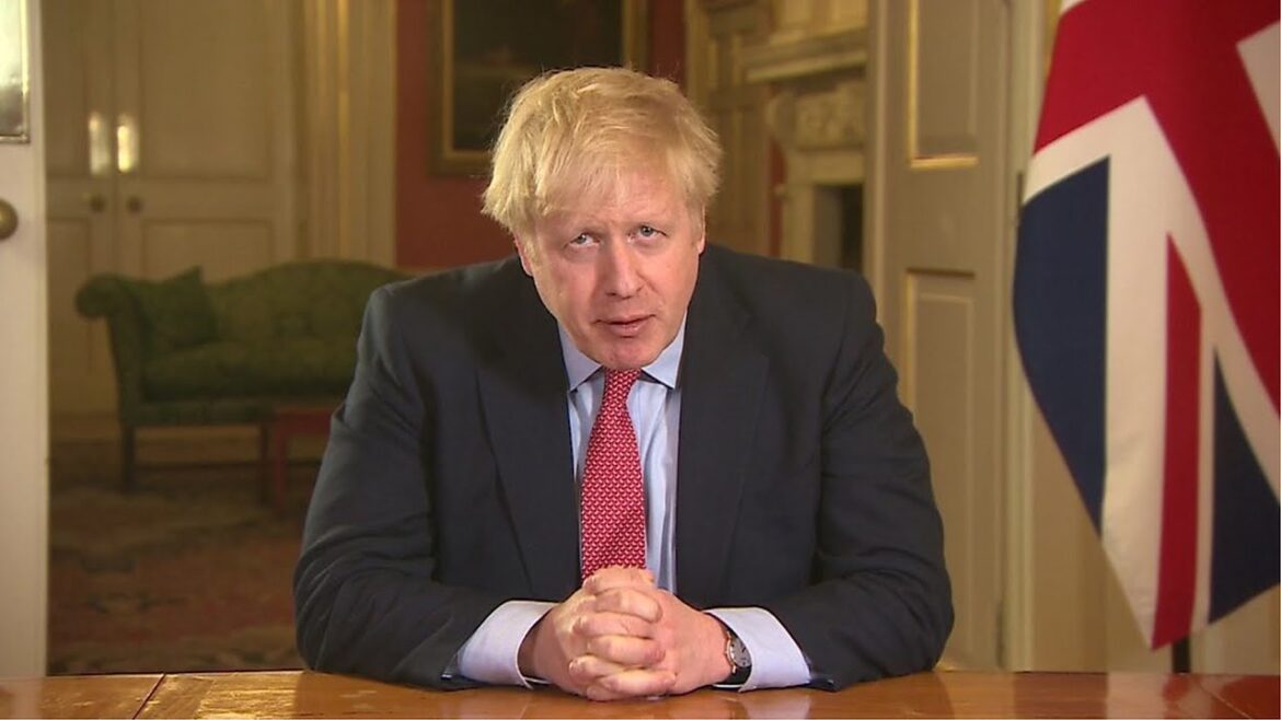 「家から出ないでください」　ジョンソン英首相