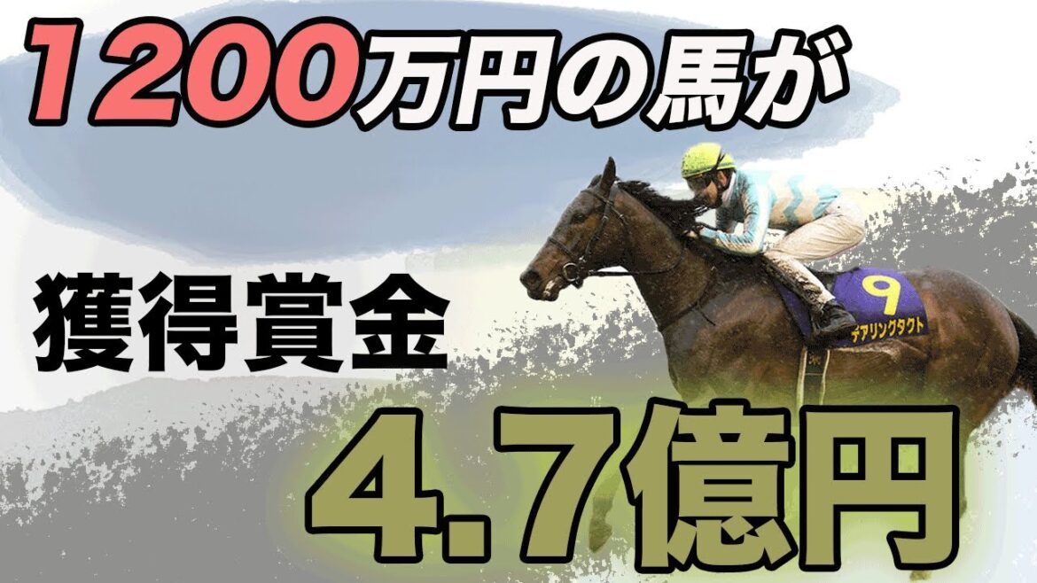 【デアリングタクト の物語】無敗の牝馬三冠を達成した彼女は買い手のつかない馬だった。。