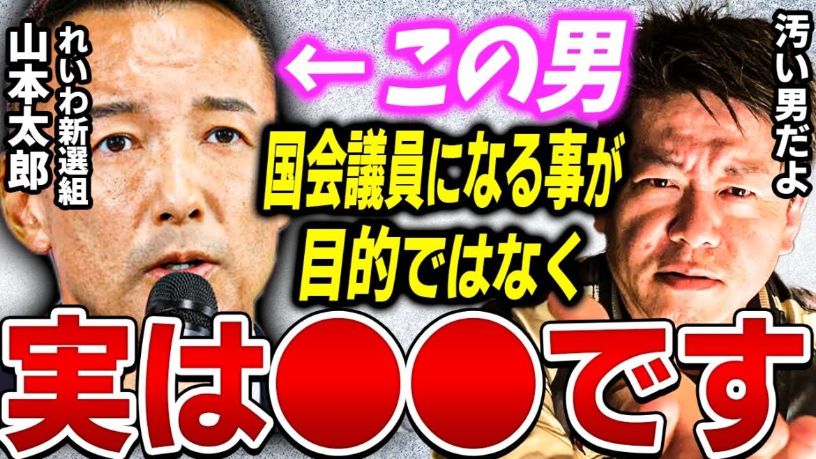 【ホリエモン】山本太郎の姉が逮捕されたけど、この男も正直●●です。やってることがかなりヤバイよ。【堀江貴文 切り抜き ガーシーch れいわ新選組 橋下徹 メロリン 立花孝志 演説 安倍晋三】