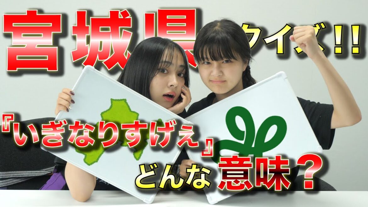 【宮城県産vs山形県産】宮城県クイズ！！【いぎなり東北産】