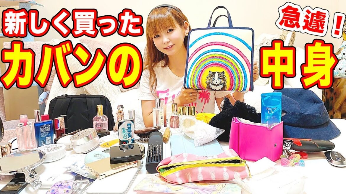 【抜き打ち】新しいカバンの中身チェック！これで何回目だよ！