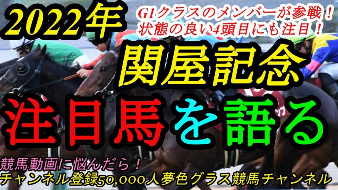 【注目馬を語る】2022関屋記念！G1クラスのメンバーが戻ってきて夏競馬を盛り上げる！4頭目は鋭い追い切り履歴に注目！