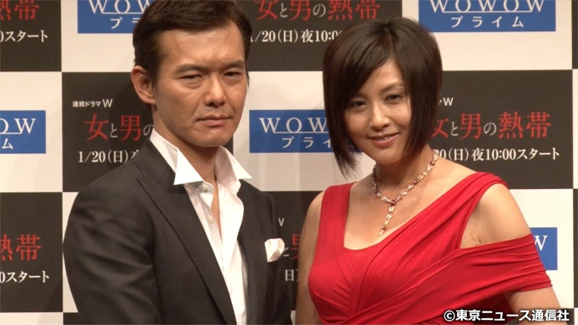 【TNS動画ニュース】藤原紀香と渡部篤郎が濃厚なラブシーンを熱演