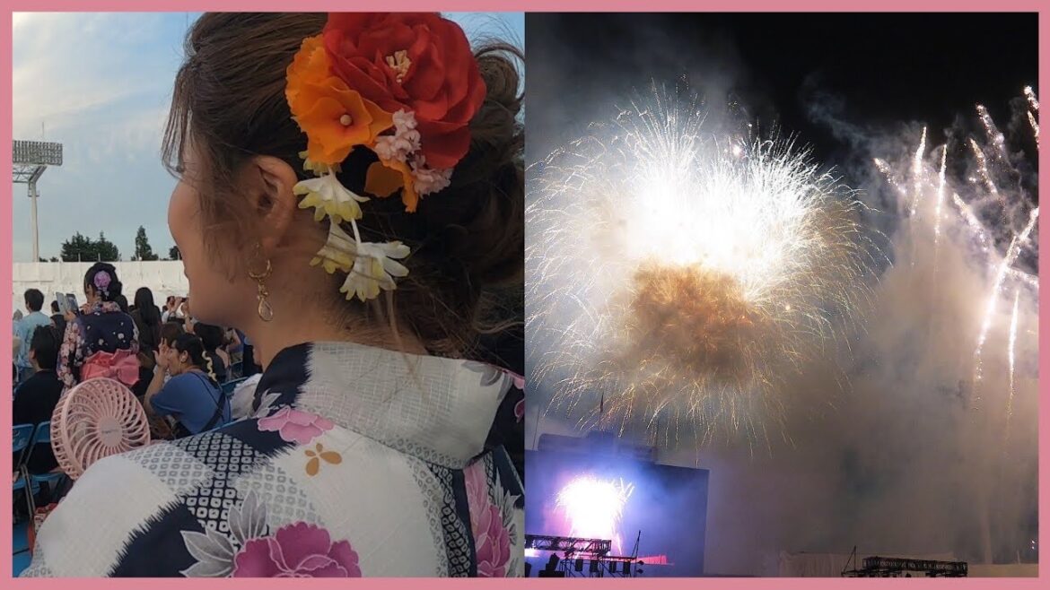 【Vlog】ライブもありの花火大会♡ 神宮外苑花火大会2019