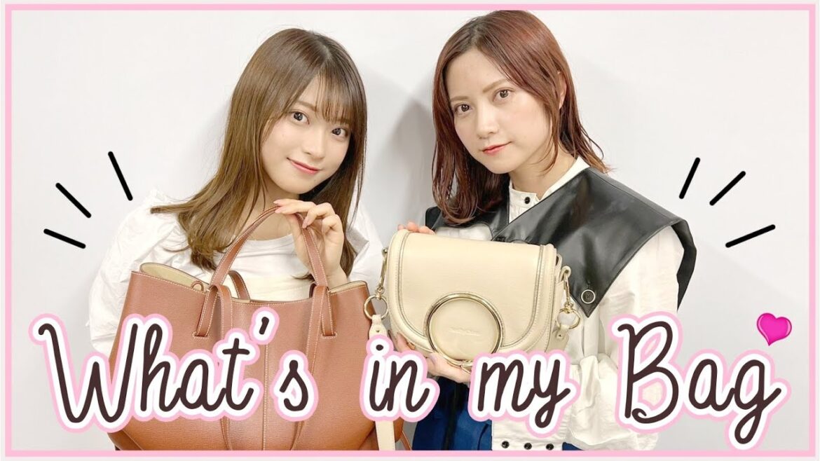 【what's in my bag?】桃月なしこのバッグ＆財布中身全部見せます👜