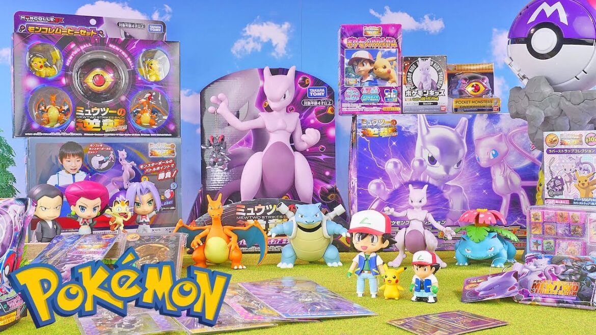 ポケモン映画のグッズ・おもちゃを大量に開封して紹介するよ！　Pokemon the movie merchandise