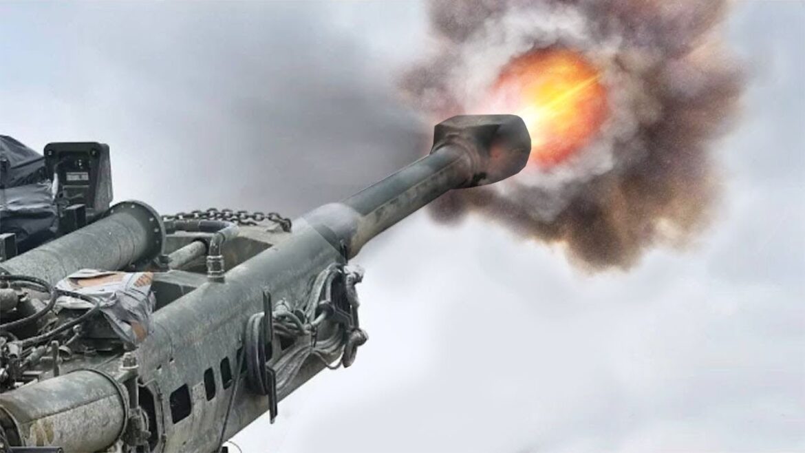 ロシアのパニック：ウクライナはアメリカのM777155mm榴弾砲を使用しました