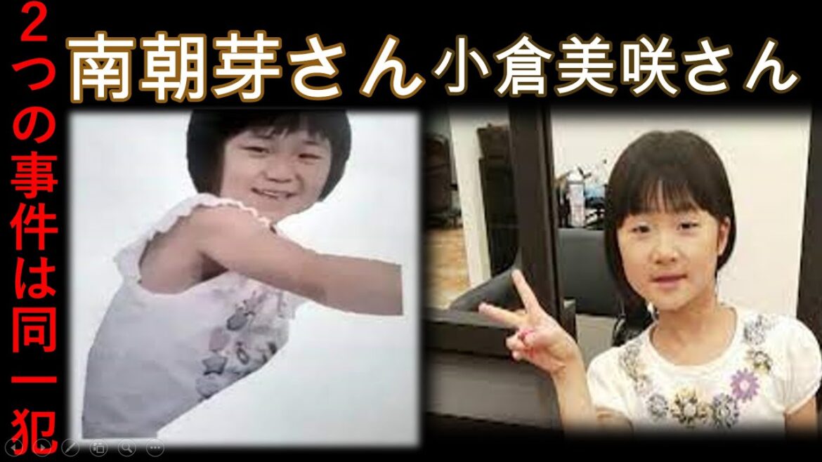 南朝芽さん小倉美咲さん行方不明事件の犯人像を考察