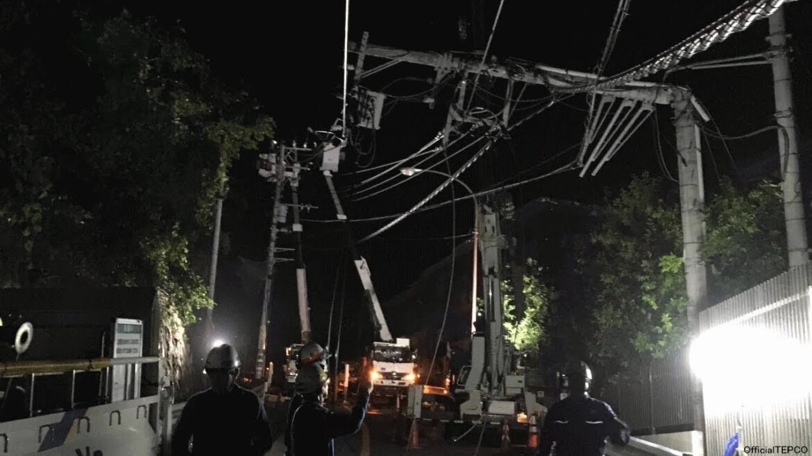 東京電力 停電の8割を復旧へ