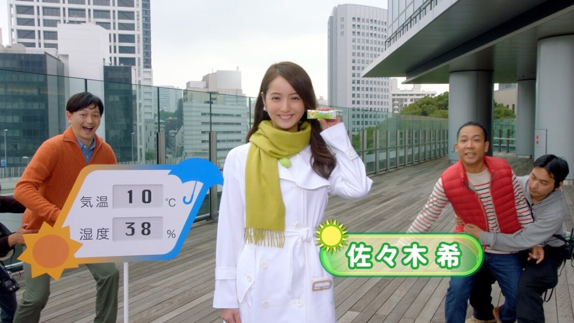 佐々木希、“お天気お姉さん”役で本物の気象予報士と共演　おやじギャグに「寒っ…」　#Nozomi Sasaki　#Masamitsu Morita