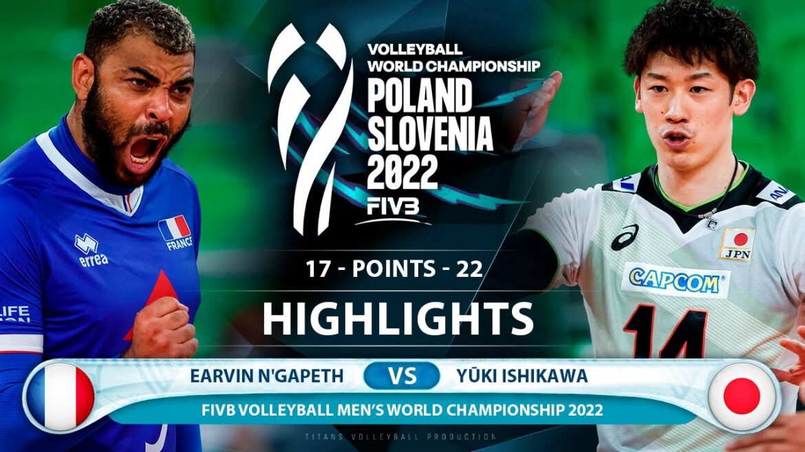 Earvin N'Gapeth vs Yūki Ishikawa | France vs Japan | Highlights | World Championship 2022 (HD)