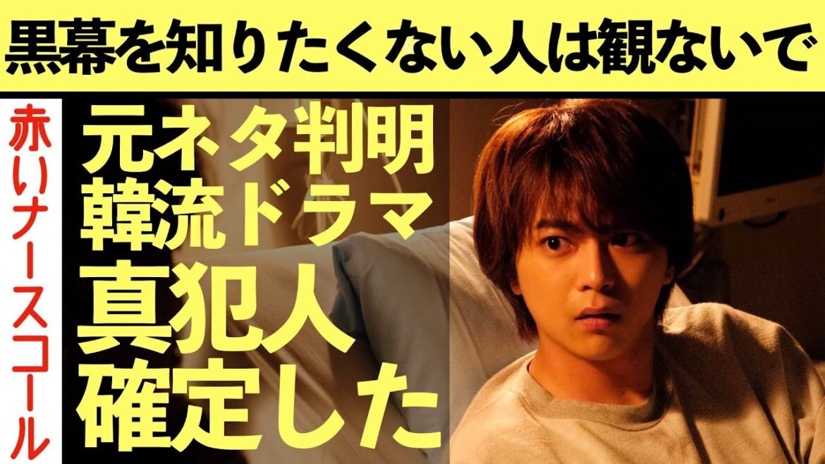 【赤いナースコール】考察最新 元ネタ韓国ドラマで真犯人判明！ 韓流ドラマ原作？ 「他人は地獄だ」第9話 第10話 感想 黒幕真犯人あらすじネタバレメタ考察！