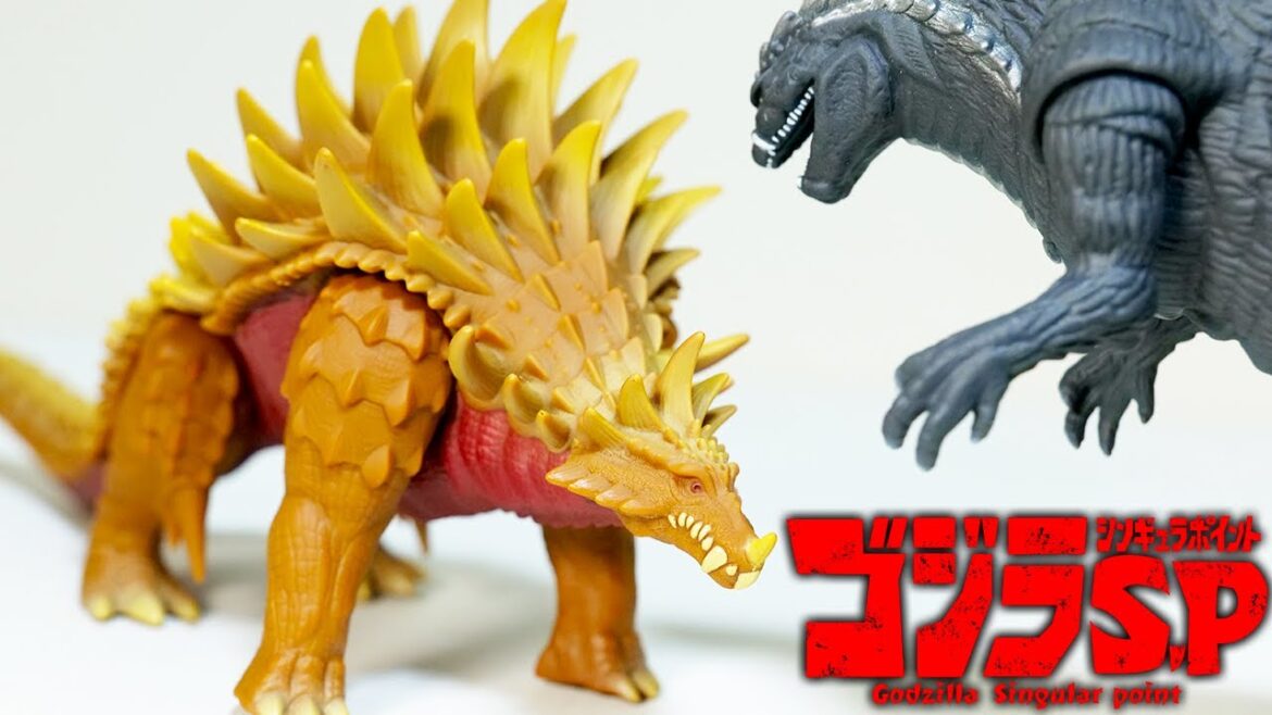 【ゴジラS.P】最新のアンギラスかっけぇえええ!!!!!【未来予知怪獣】New Anguirus