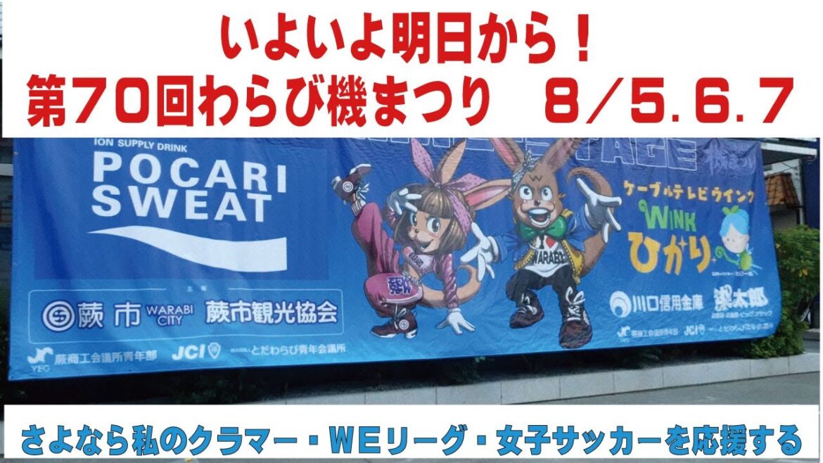 さよなら私のクラマーを通して女子サッカーを応援する　蕨さよクラ応援団