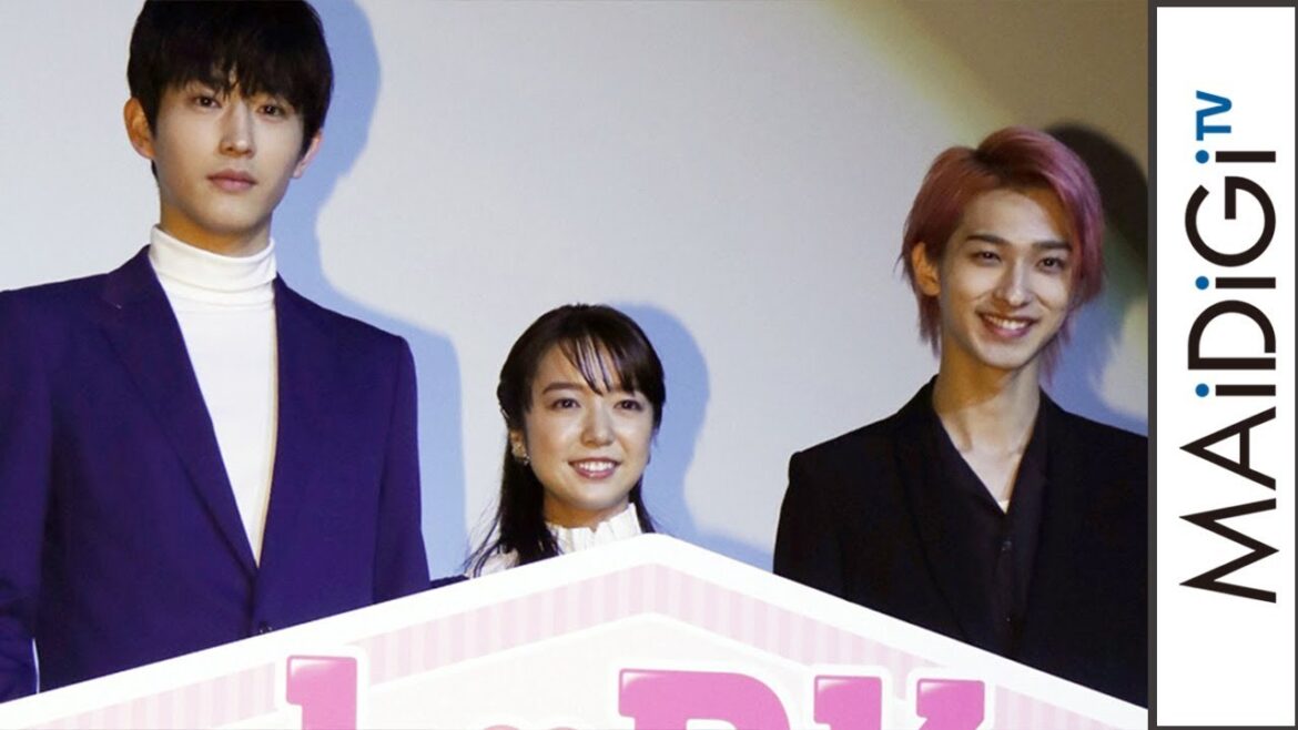 横浜流星、杉野遥亮＆上白石萌音と「たこやき」で映画「L・DK 」をアピール　映画「L・DK ひとつ屋根の下、『スキ』がふたつ。」大阪舞台あいさつ