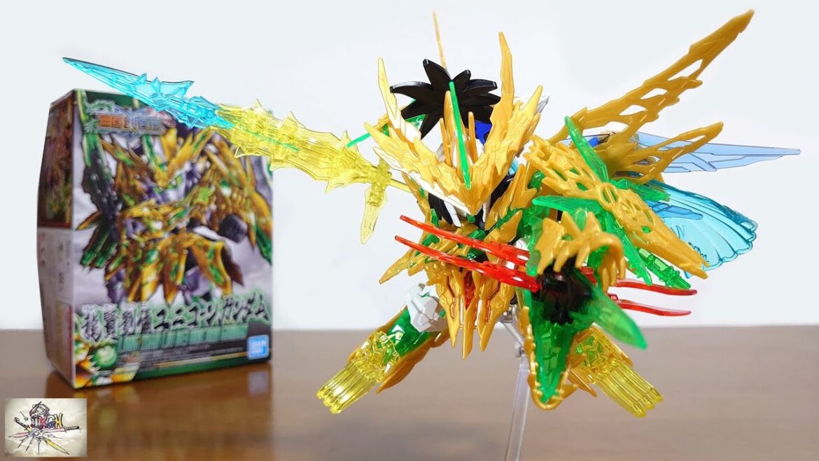 （劉備ユニコーンガンダムがパワーアップ！英傑達の武装と合体！）SD 三国創傑伝 龍賢劉備ユニコーンガンダム　レビュー