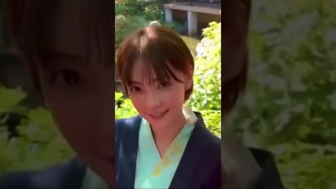一度は言われてみたい、倉科カナさんのラブリー過ぎる「そうだ、京都行こう」【和装】
