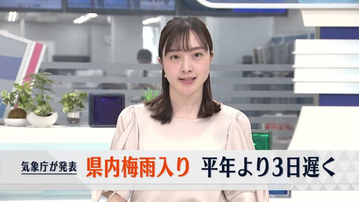 【梅雨入り】新潟県含む北陸地方の梅雨入りを発表　気象庁