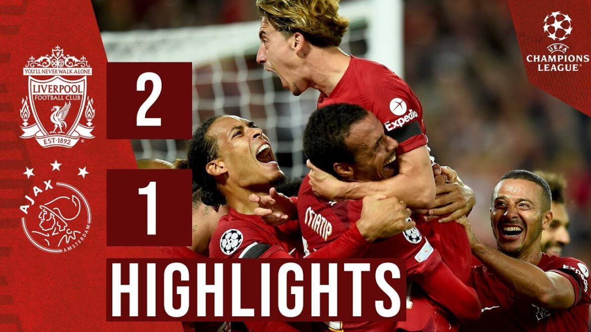 HIGHLIGHTS: Liverpool 2-1 Ajax | Matip heads late for Champions League win HIGHLIGHTS: Liverpool 2-1 Ajax | Matip heads late for Champions League win