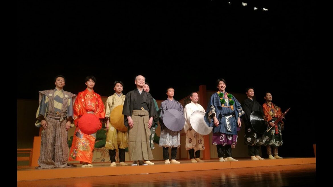 【 20180810】野村萬作、野村萬齋 北京狂言 謝幕