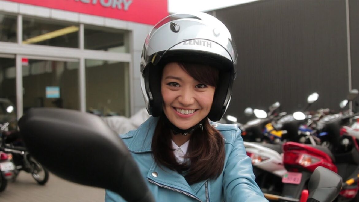 大島優子、バイクで初の公道走行へ! WEB動画「トリシティ、納車!」編 大島優子、バイクで初の公道走行へ! WEB動画「トリシティ、納車!」編