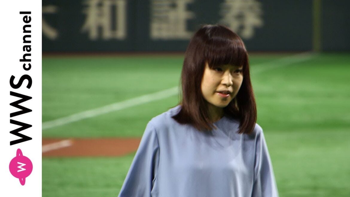 川嶋あいが福岡ソフトバンク・タカガールズデーで国歌独唱！