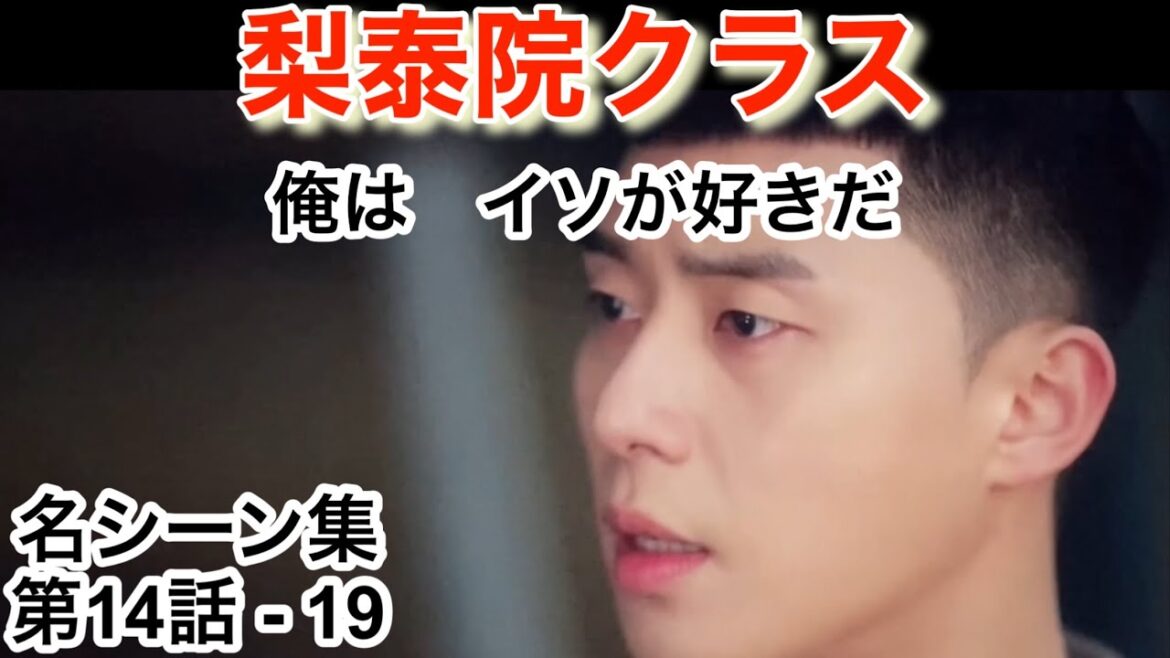 梨泰院クラス 名シーン 14話-19  全21本ある為、必ず再生リストから連続再生願います　(再生リストは概要欄及びコメント欄参照)  イテウォンクラス　日本語吹替