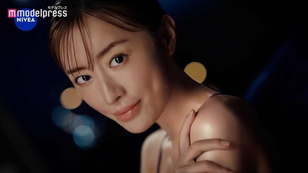 松本まりか、磨き上げられた“うるおいつや”ボディを披露 ニベアプレミアムボディミルクモイスチャー新CM「うるおいつやライン」篇＋メイキング