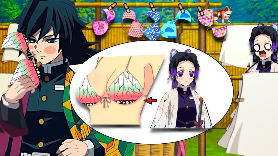 【鬼滅の刃】アニメ 胡蝶しのぶに下着泥棒と勘違いされる冨岡義勇【Demon Slayer】Giyuu is mistaken for an underwear thief by Shinobu