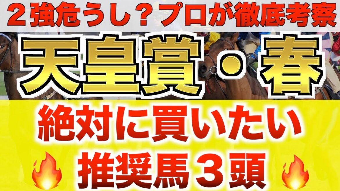 【天皇賞(春)2022 競馬予想】タイトルホルダーは危険？プロ馬券師が全頭診断から導く絶好馬3頭🔥