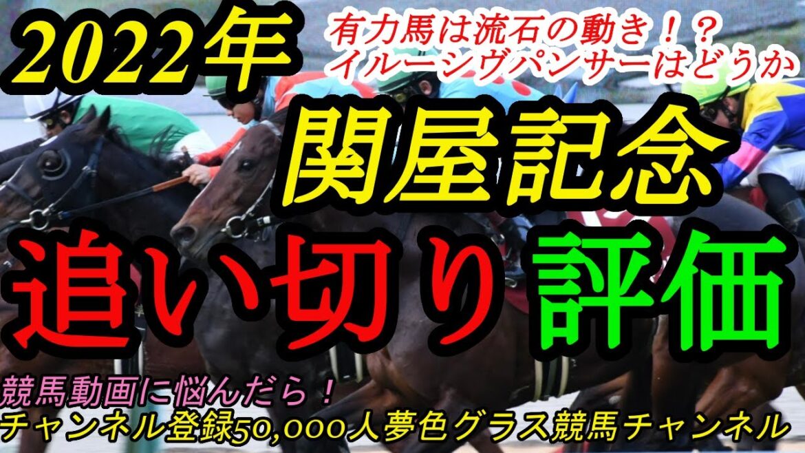 【最終追い切り評価】2022関屋記念！G1クラスの実力馬も穴馬も含めA評価は5頭！イルーシヴパンサーの気になる点？