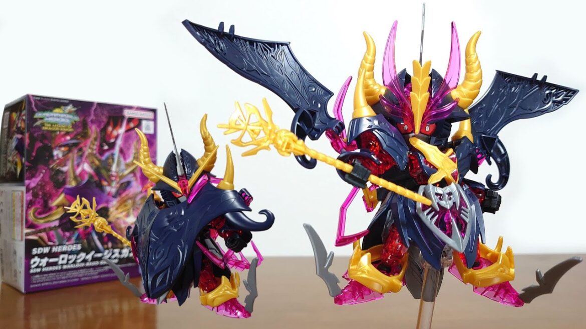 (新世代のサタンガンダム!頭&マントを展開して迫力満点!)SDW HEROES ウォーロックイージスガンダム レビュー (新世代のサタンガンダム!頭&マントを展開して迫力満点!)SDW HEROES ウォーロックイージスガンダム レビュー