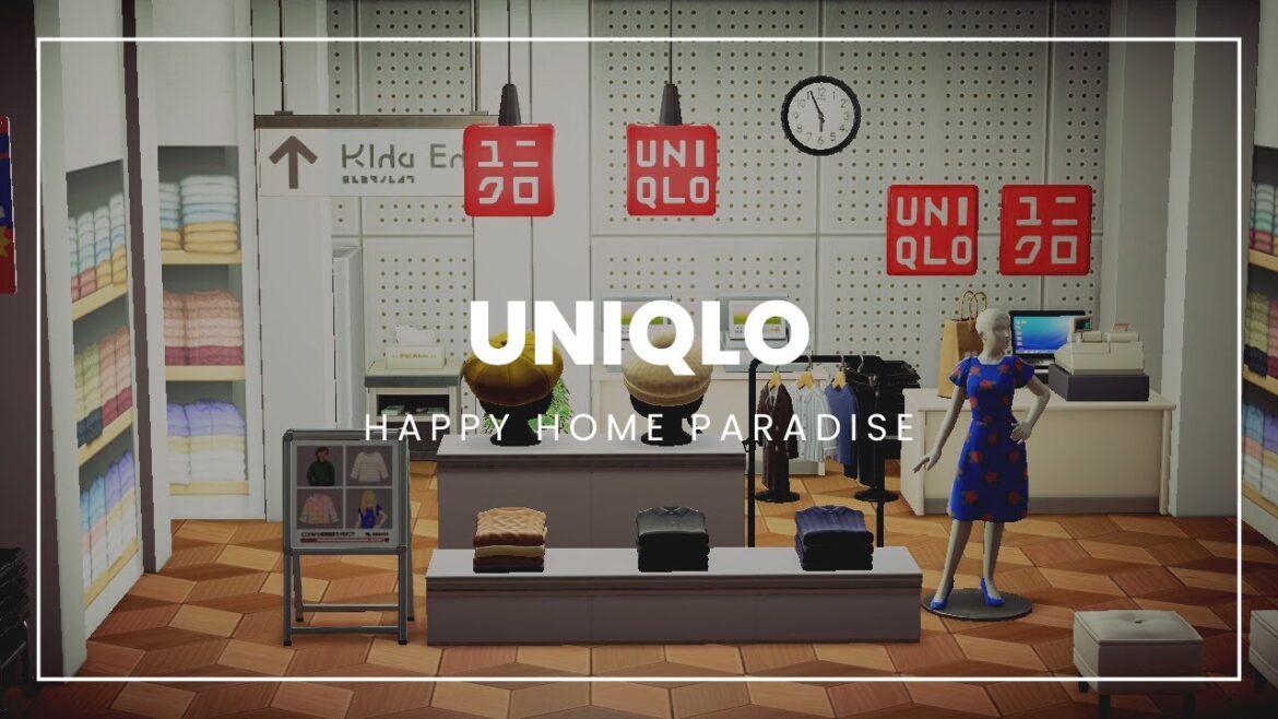 【あつ森】ユニクロ｜UNIQLO｜ハピパラ