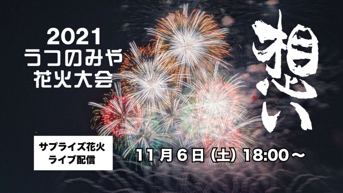 2021うつのみや花火大会サプライズ花火