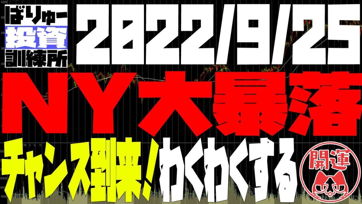 NY暴落を受け、明日からの戦い方は？　意外と真剣な話