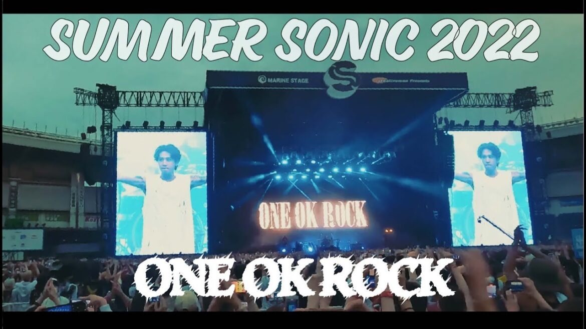 ONE OK ROCK [summer sonic TOKYO 2022] songs: We are / The beginning / Wherever you are...etc.)