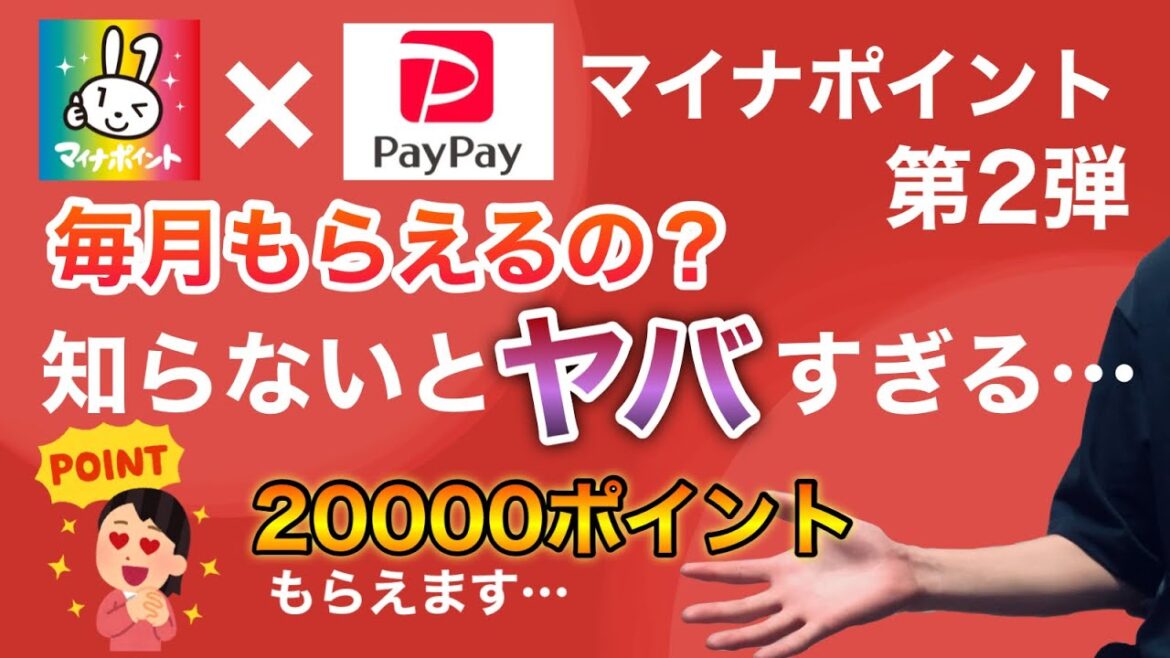 【マイナポイント×PayPay】キャンペーン内容から知らないとヤバい注意点まで徹底解説