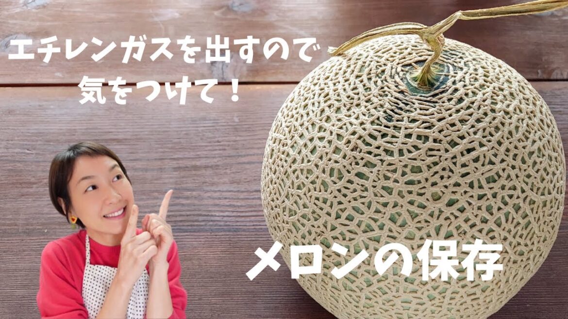 【メロンの保存】常温・冷蔵・冷凍保存を教えます！