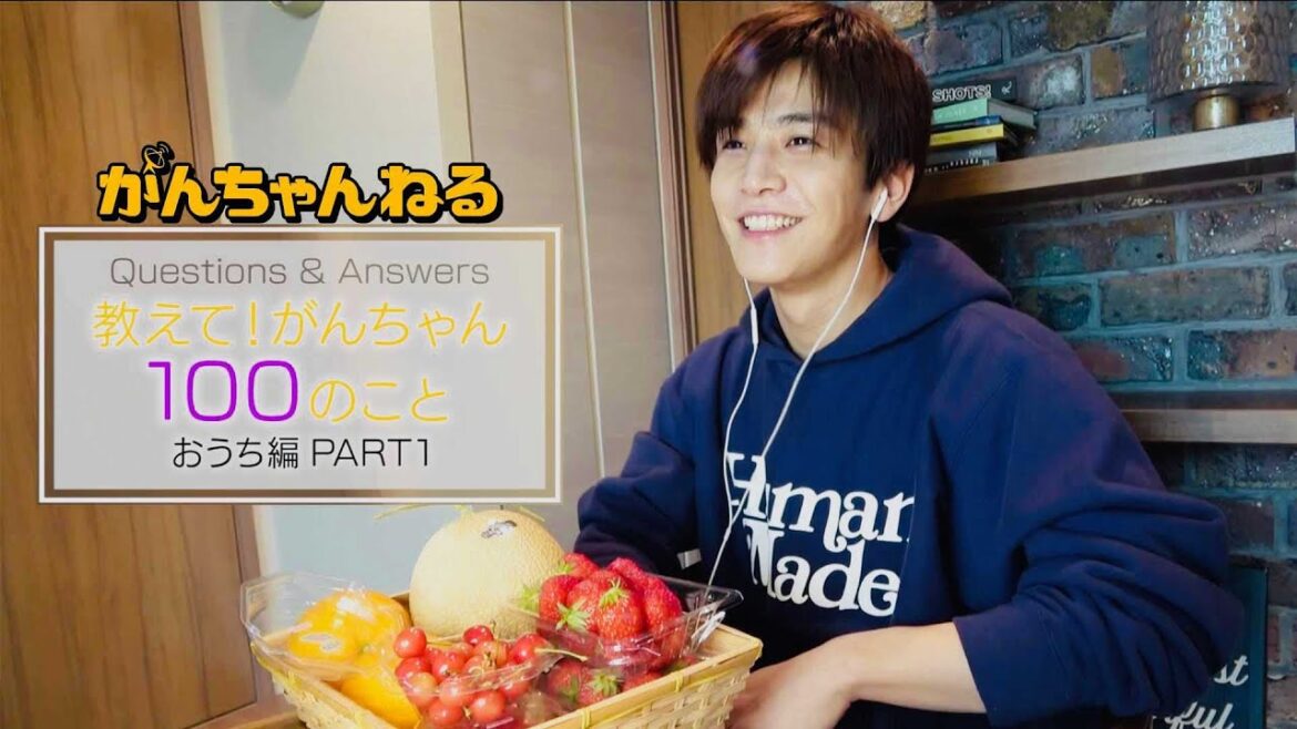 岩田剛典・がんちゃんねる『教えて！がんちゃん100のこと〜おうち編〜』Part.1