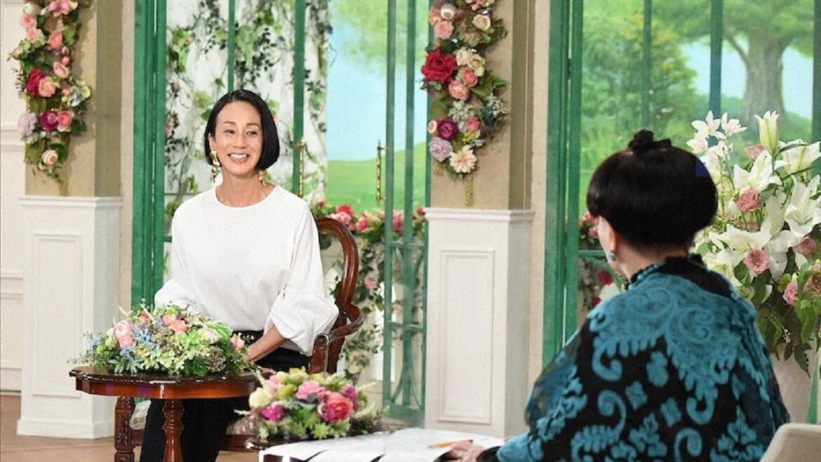 徹子の部屋 〈中村江里子〉 2022年9月14日