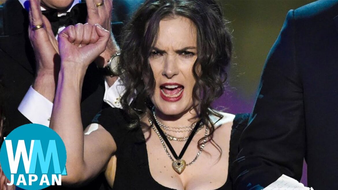 炎上した授賞式での予想外モーメント ランキングTop10 炎上した授賞式での予想外モーメント ランキングTop10