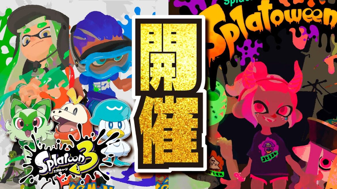 【フェス決定】ポケモンとのコラボフェスが11月に開催決定!!! 今月はハロウィンフェスが来るか！？ 公式の情報まとめ・考察 【#スプラトゥーン3】【#Splatoon3】