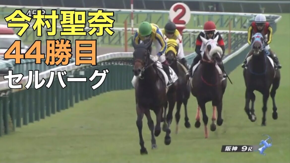 【今村聖奈、通算44勝目！】セルバーグ　2022/10/10  阪神　9R