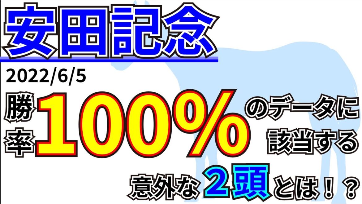 【安田記念2022】重賞勝ち馬は外せない！先週の結果&データ&有力馬情報&予想