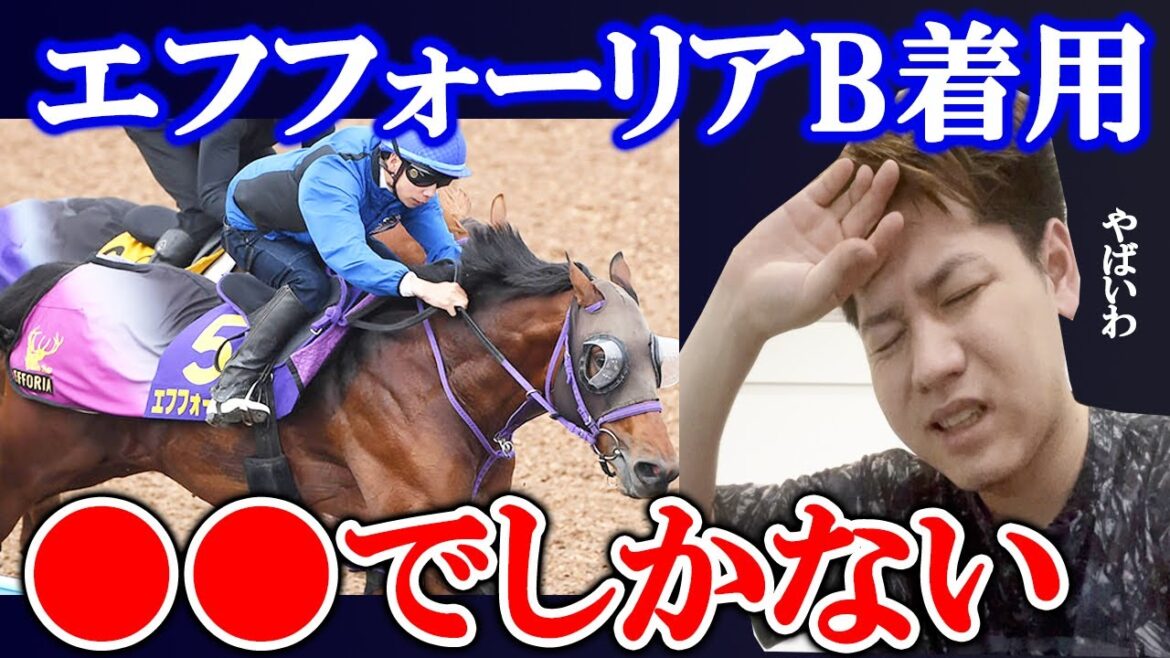 【宝塚記念】エフフォーリアのブリンカー着用…正直これは〇〇でしかない