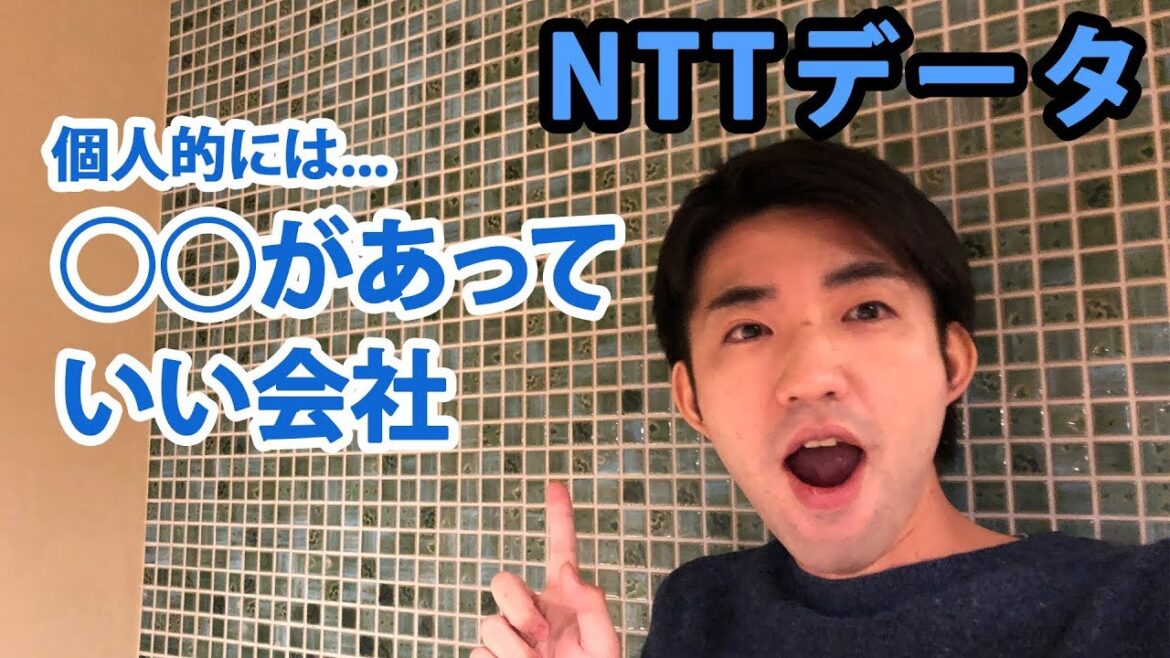 【就活】新卒3年目の僕がNTTデータをオススメする４つのワケ