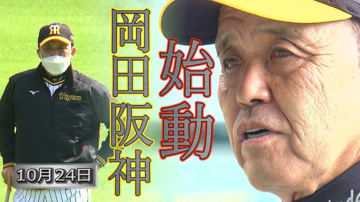 【岡田阪神 始動！！】甲子園で秋季練習スタート！！