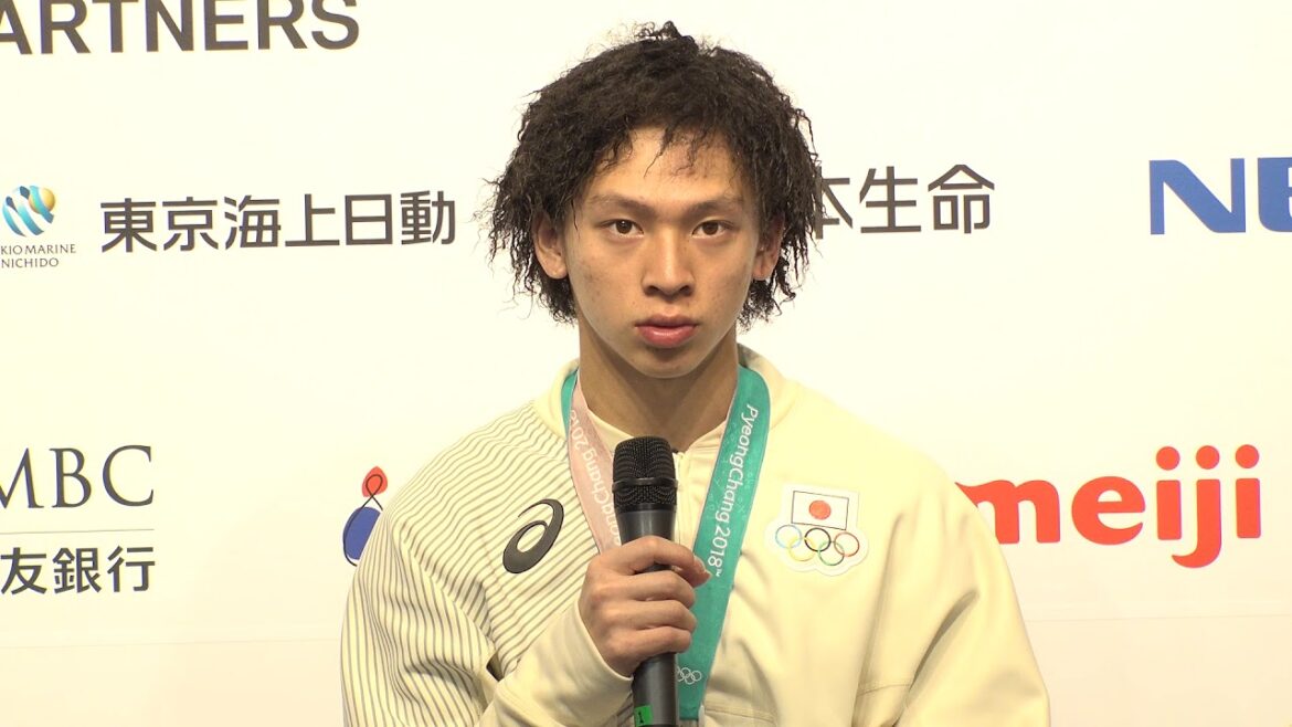 【平昌】メダリスト会見／平野歩夢選手（スキー・スノーボード）