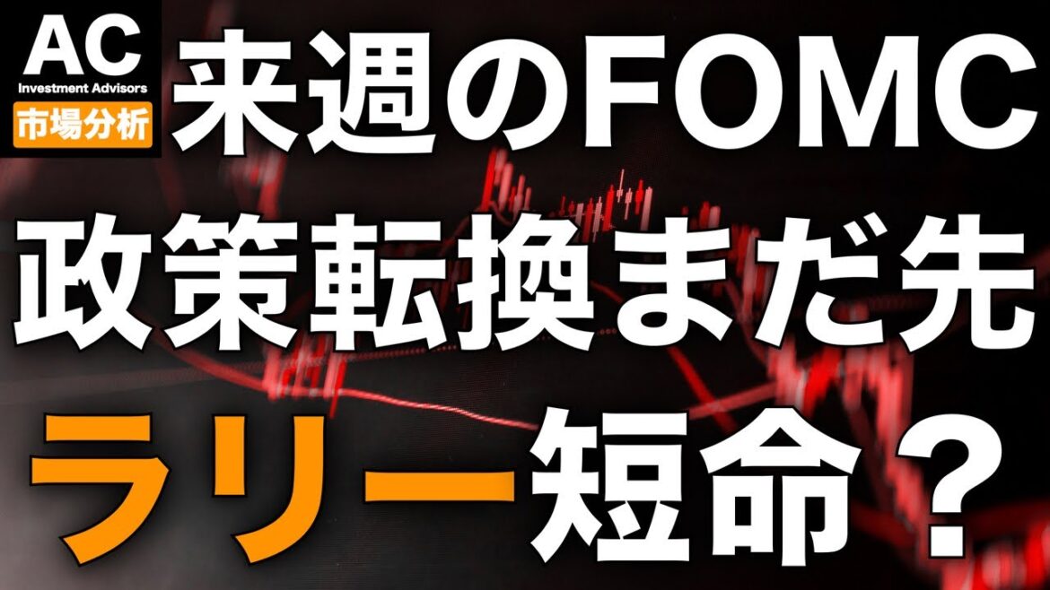 【米国株】来週のFOMC政策転換まだ先 ラリー短命か？